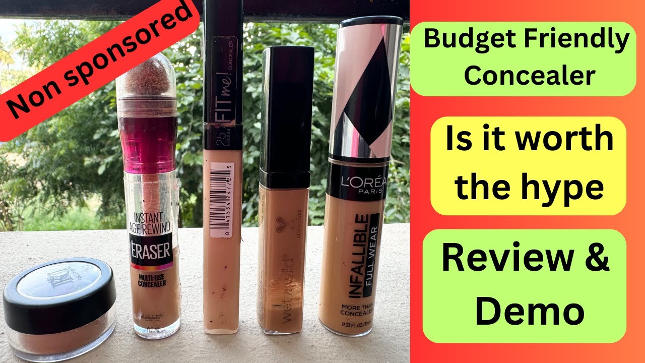 VIRAL CONCEALERS WORTH THE HYPE!! Budget Concealers