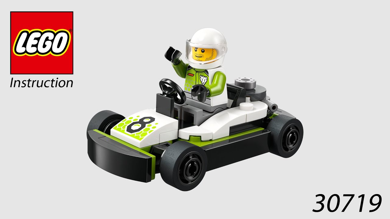 LEGO Instruction - City - 30719 - Go-Kart Racer