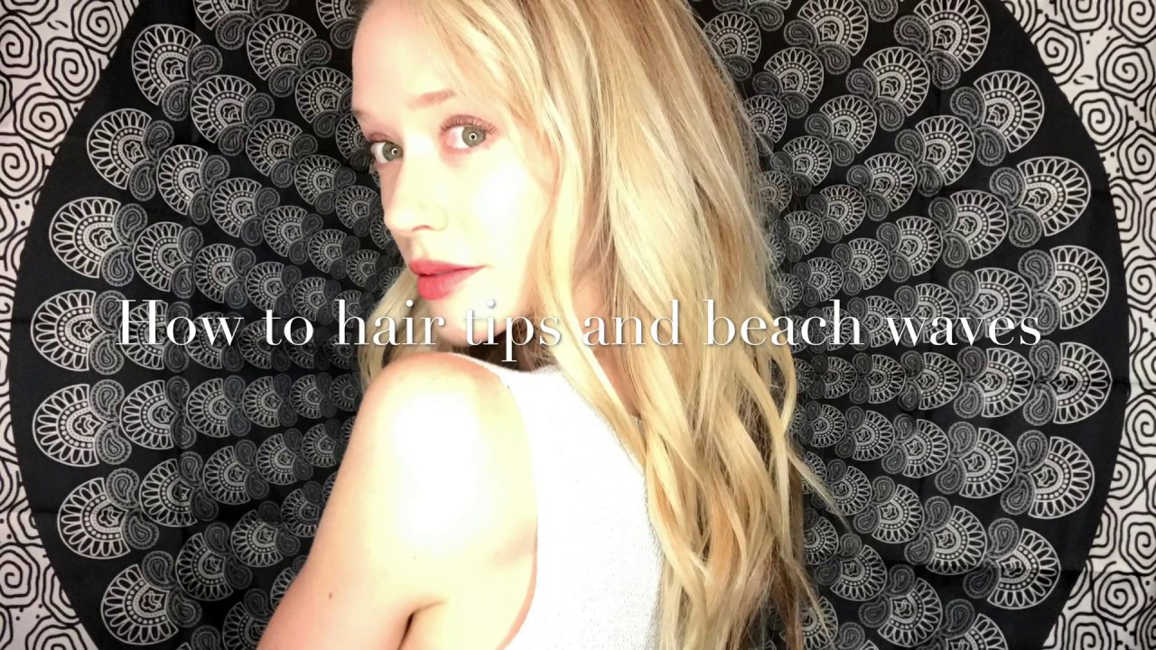 BEST Sexy Beach Hair HOW TO (AKA Victoria secret hair)