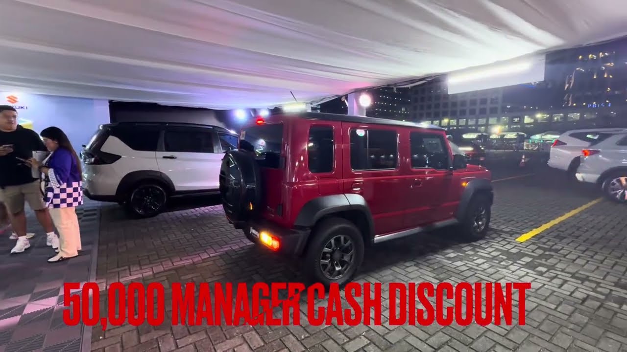 SUZUKI JIMNY 5 DOOR 2026 model red color. #rammelgonzales #jimny2026 