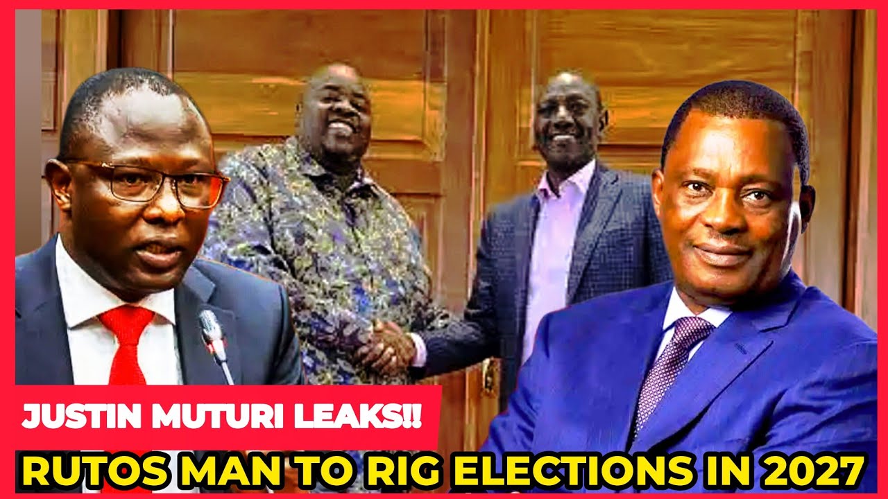 Justin Muturi Drops Bombshell On Rutos Zimbabwean Tycoon Who Is Printing Votes For Rutos Win In 2027