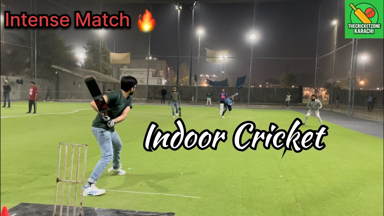 Indoor Cricket Match | Intense Thriller Match #cricket #t20worldcup #lastoverdrama 