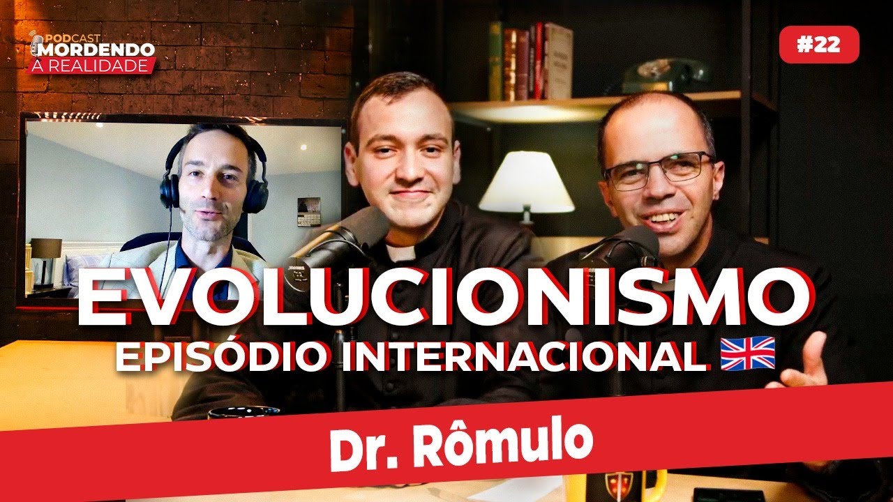 Evolucionismo com Dr. Rômulo -  phD em Biologia - Mordendo a Realidade #22