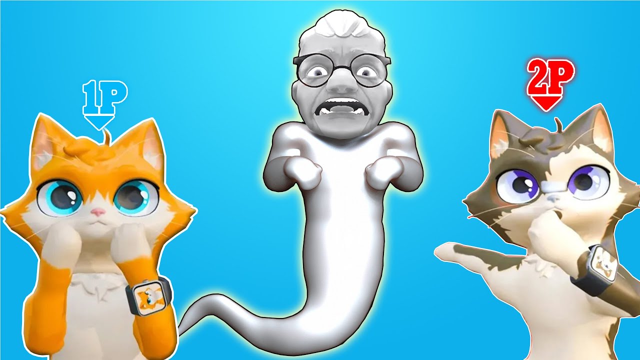I Am Cat MULTIPLAYER ¿La ABUELITA es un FANTASMA?