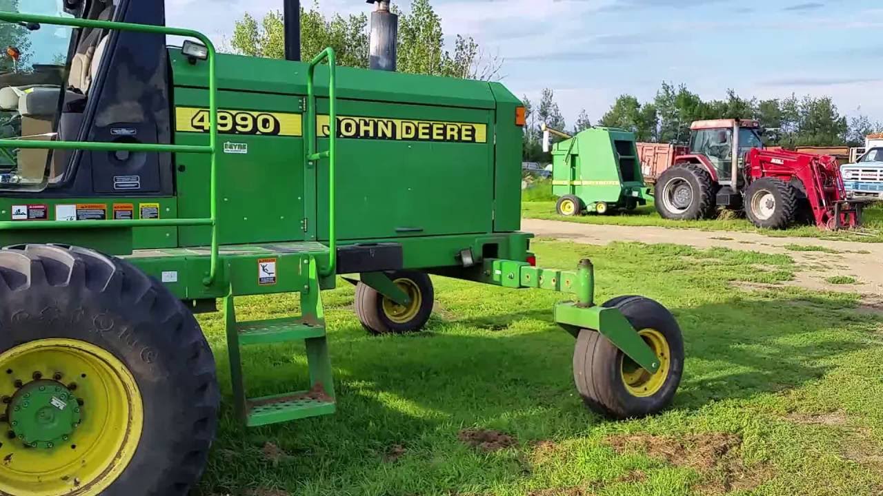 John Deere 4990 windrower problem