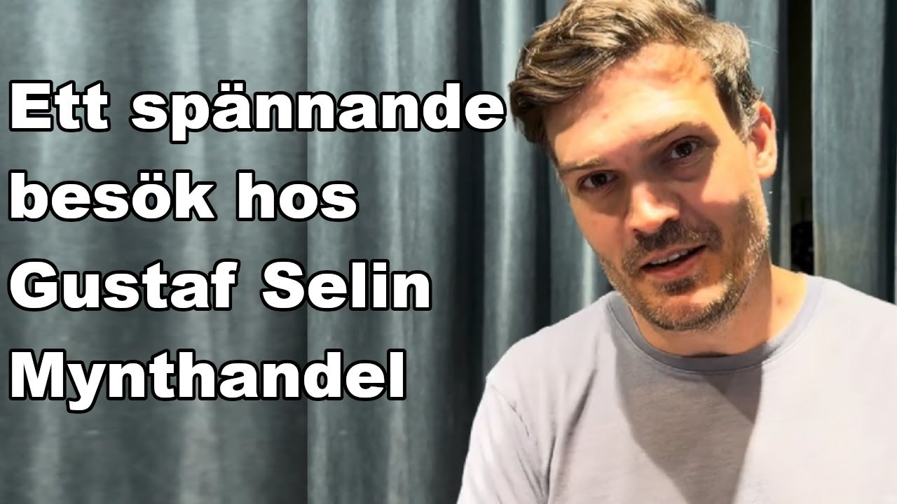 Ett spännande besök hos Gustaf Selins mynthandel på Hantverkargatan 8 i Stockholm