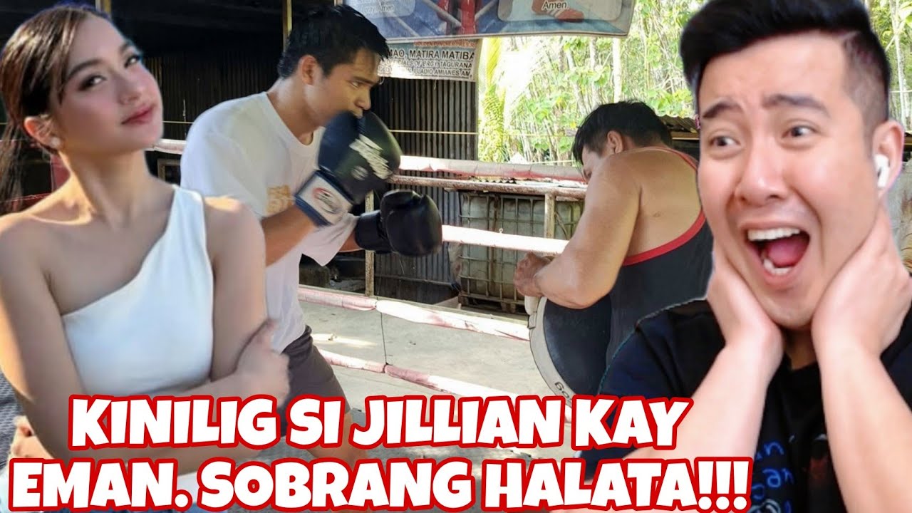 KILIG MOMENTS NG JILLIAN WARD AT EMAN PACQUIAO "KINILIG SI JILLIAN KAY EMAN!"