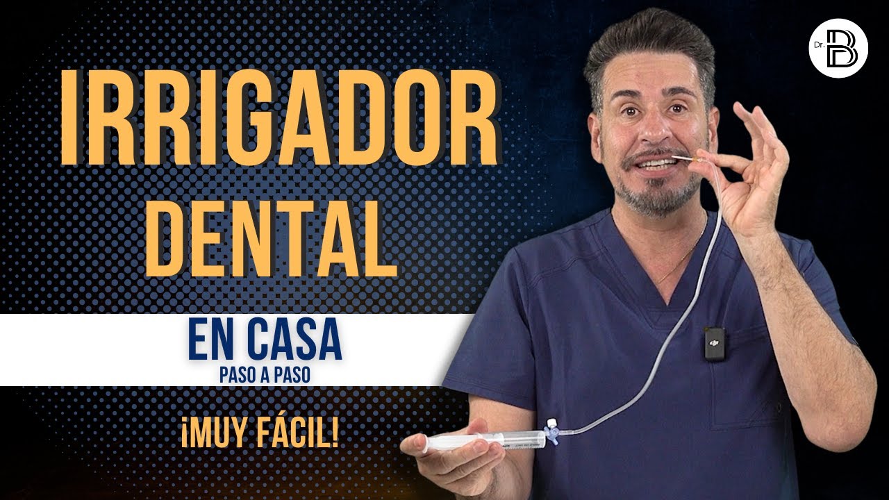 ¿Cómo hacer un IRRIGADOR DENTAL casero? Fácil y rápido⏱