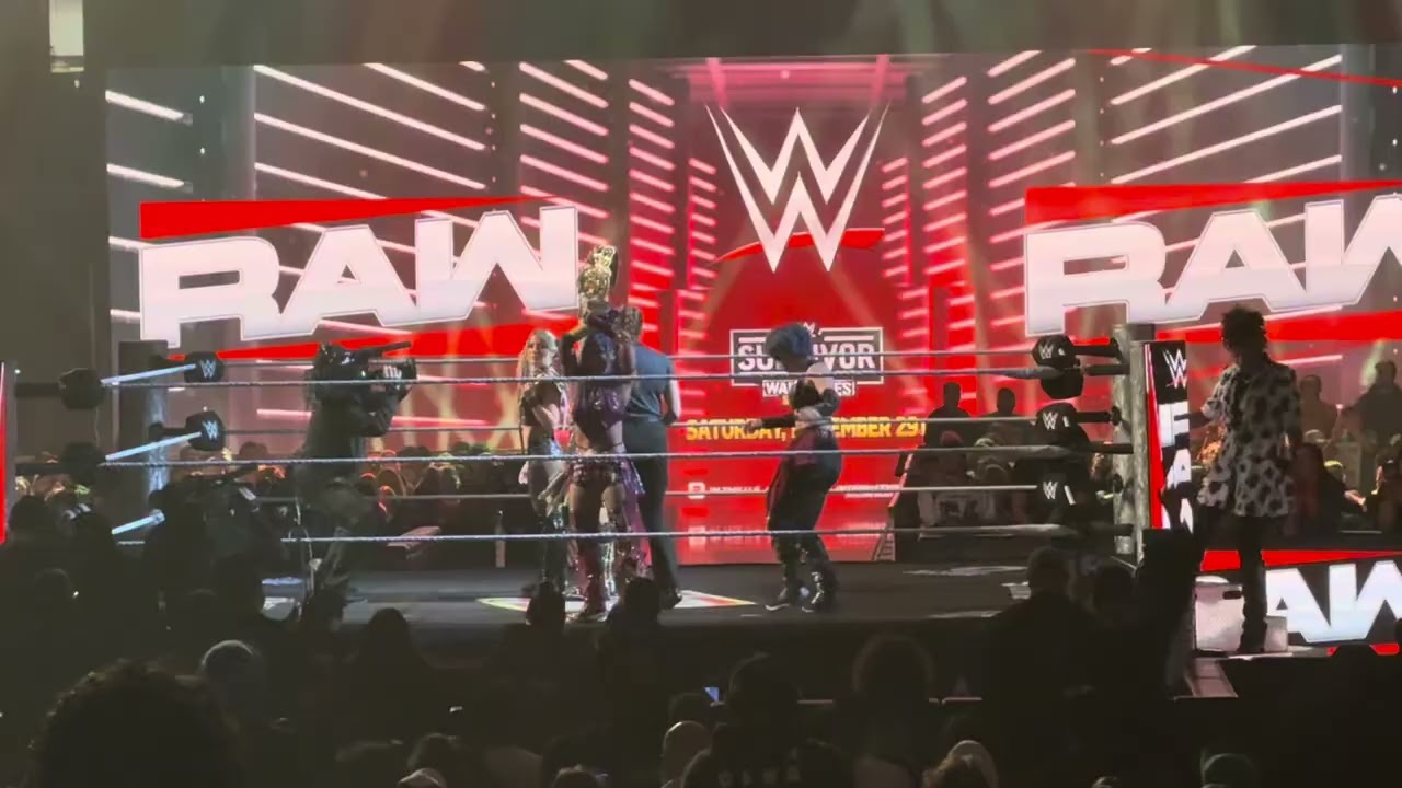 WWE Raw 11/10/25 Full Match: Charlotte Flair and Alexa Bliss vs Asuka and Kairi Sane