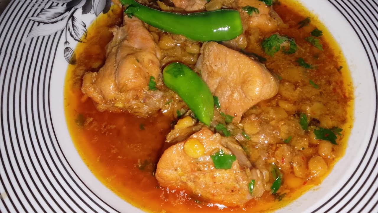 Dal Chicken Recipe By chinioty zaika Kitchen