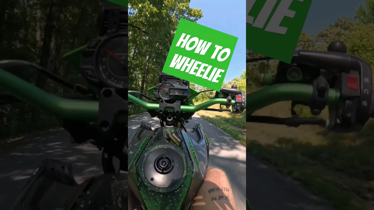 learn how to #wheelie in #60seconds #z125 #grom