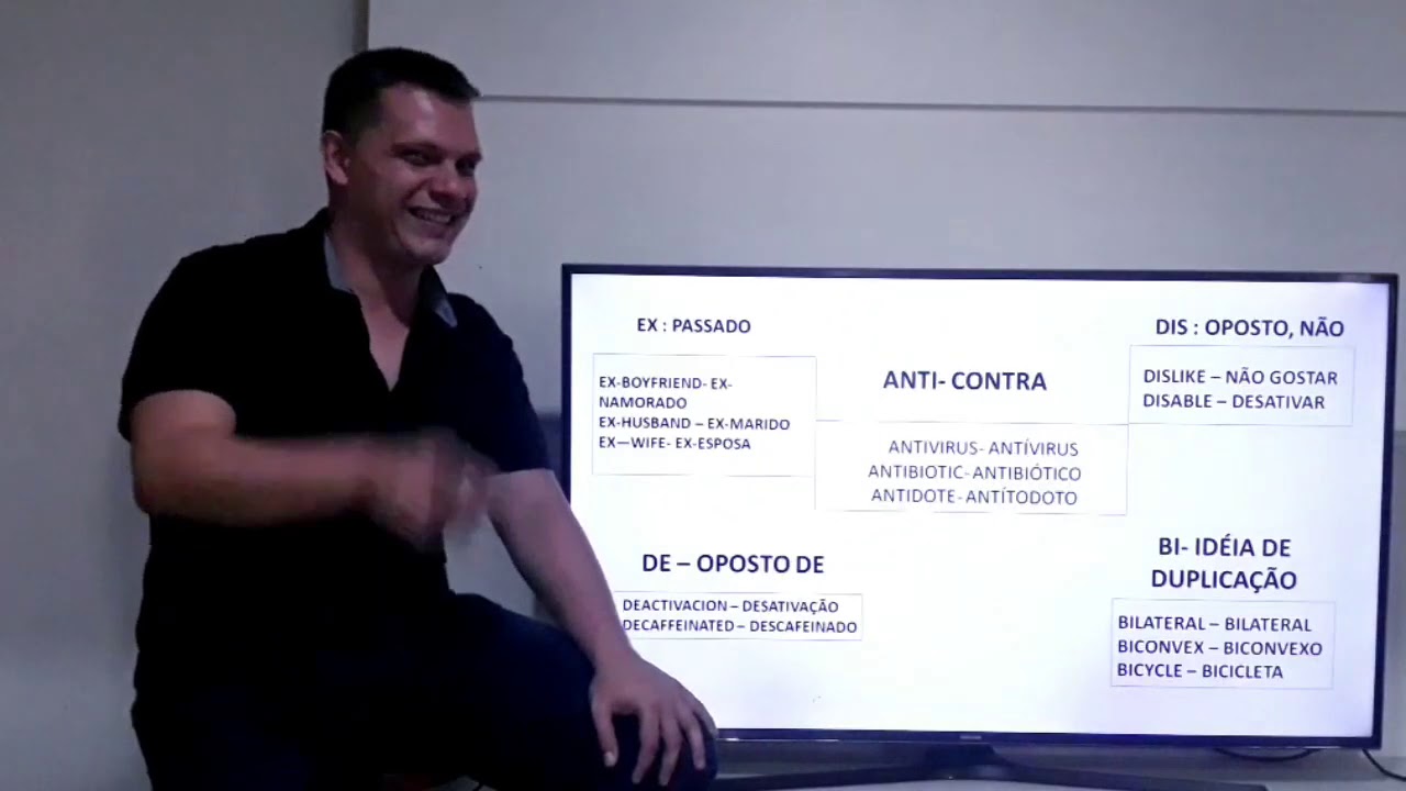 UM POUCO DE MORFOLOGIA NA LÍNGUA INGLESA - OS PRINCIPAIS PREFIXOS E SUFIXOS NA LÍNGUA INGLESA