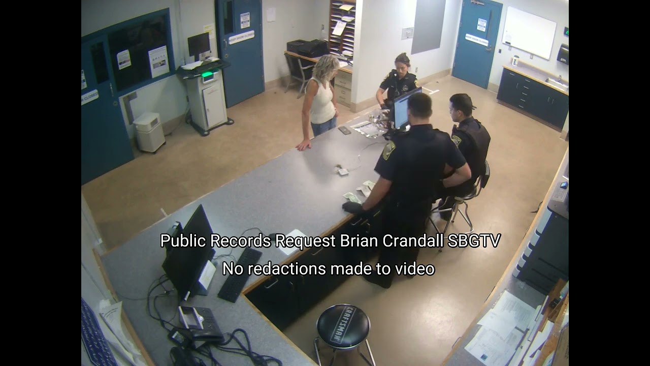 Full video: Taunton Mayor Shaunna O'Connell at police station after arrest