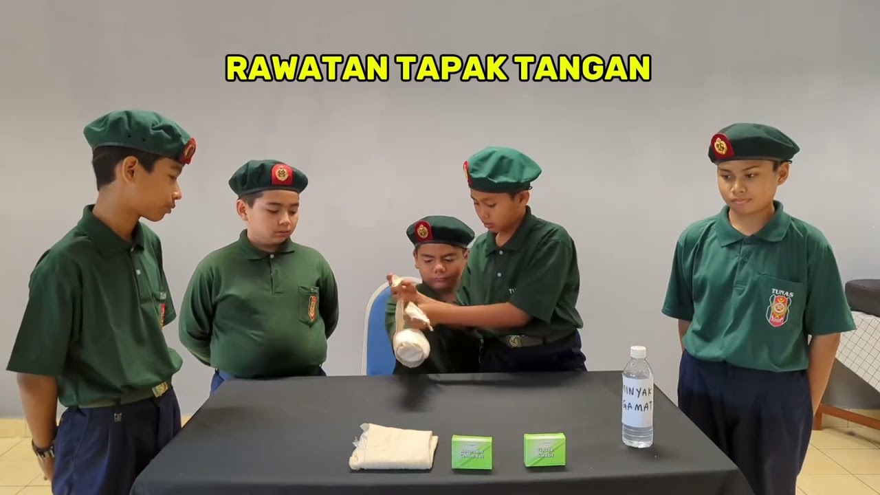 BANTU MULA (RAWATAN TAPAK TANGAN DAN CEDERA DI KEPALA) | TKRS | BBA4015 SK KAJANG