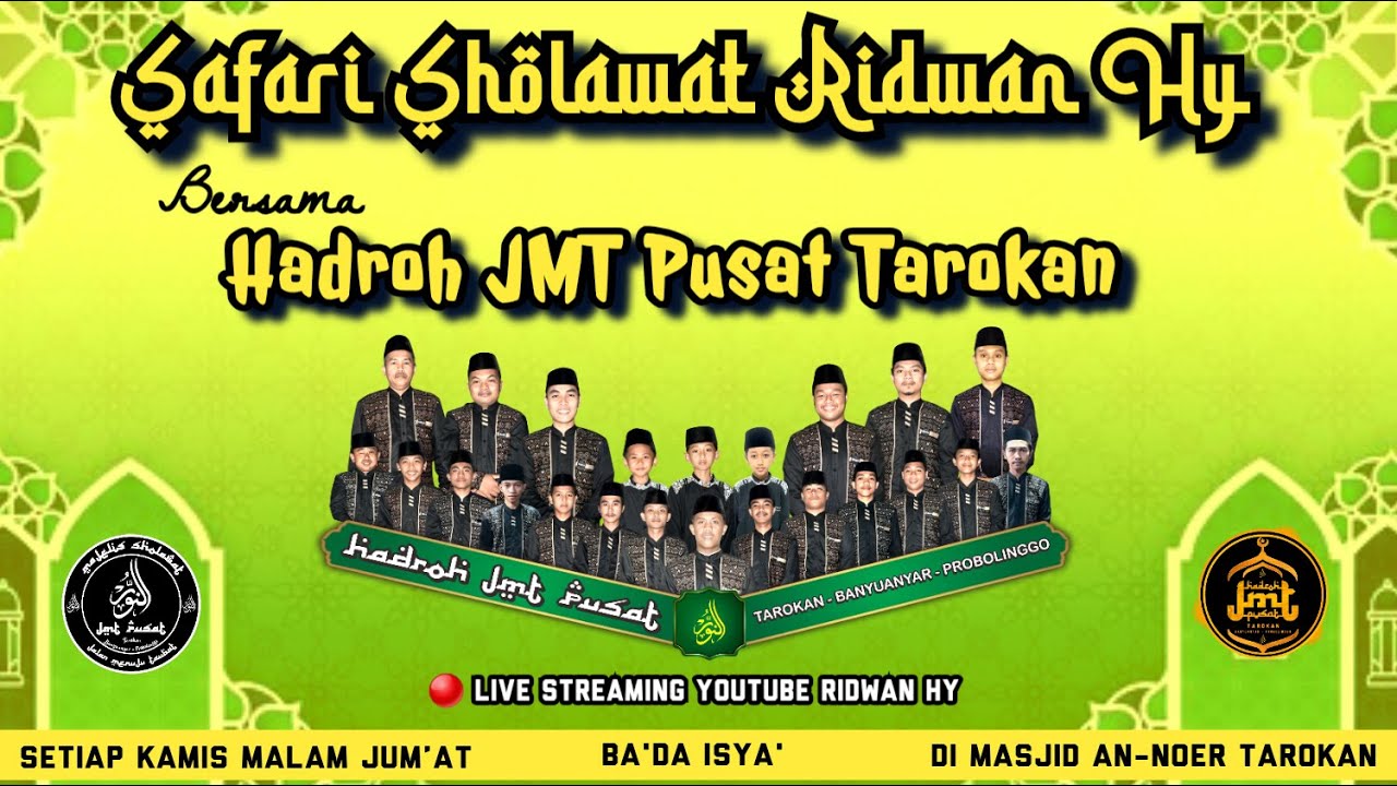 🔴 [ LIVE STREAMING ] RIDWAN HY BERSAMA MAJELIS JMT PUSAT TAROKAN