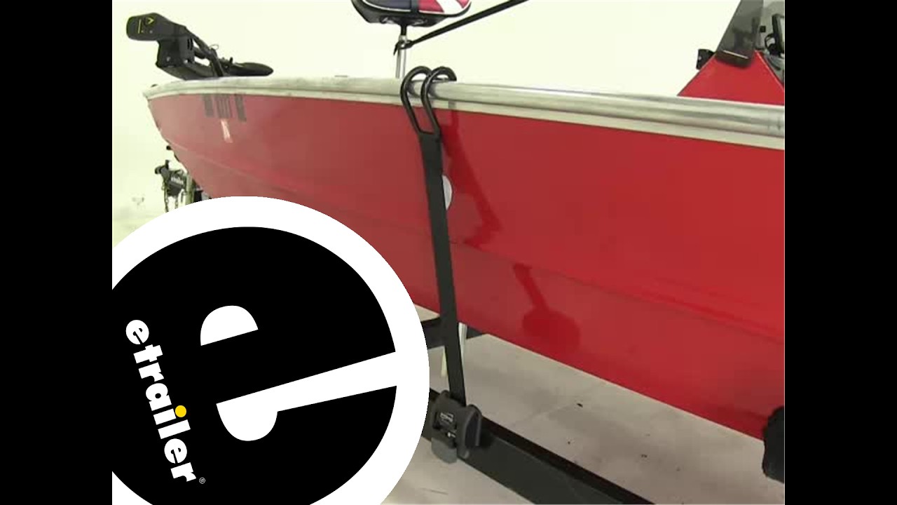etrailer | Detailed Breakdown of the BoatBuckle G2 Retractable, Ratcheting Gunwale Tie-Down Straps
