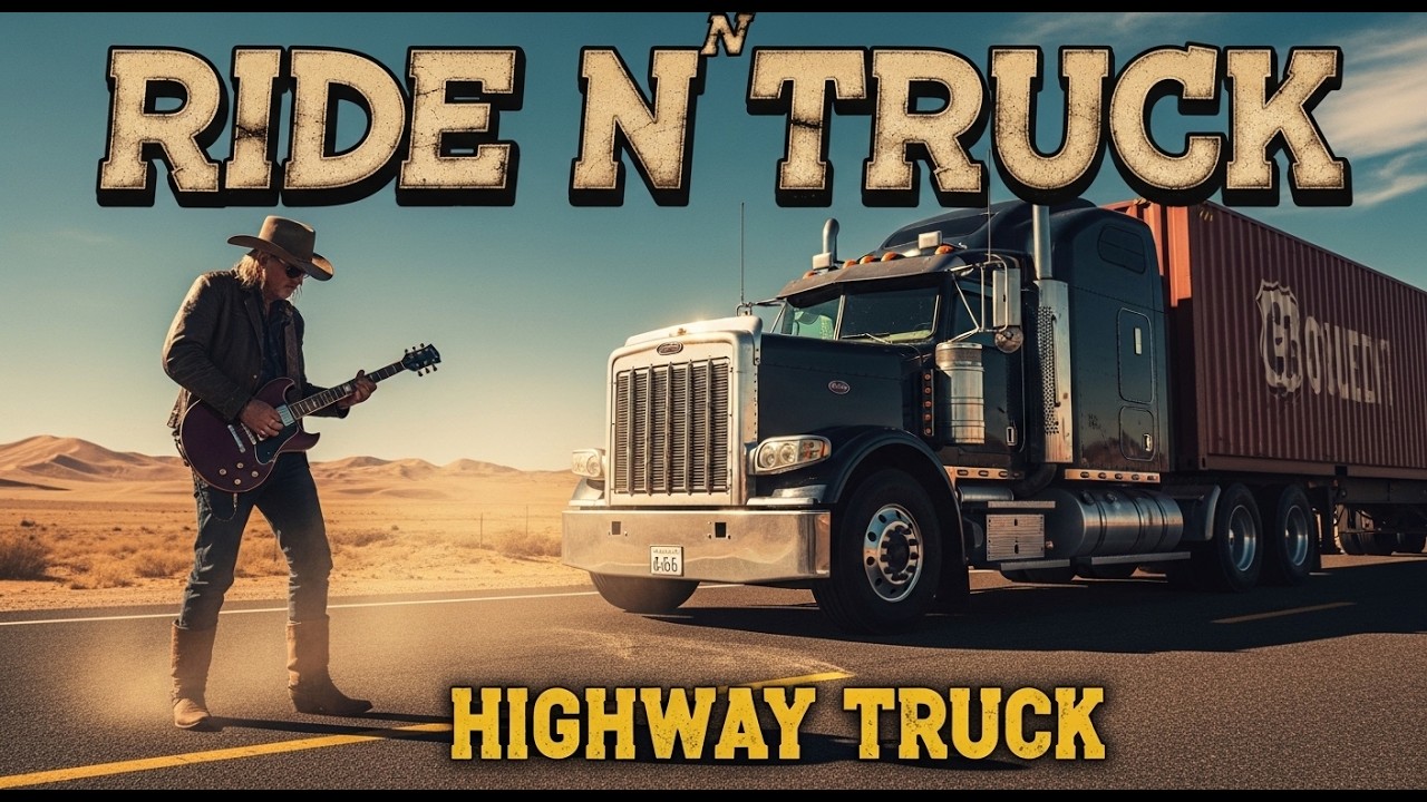 RIDE N TRUCK – Desert Highway Rock Anthem for Long Haul Truckers (Turn It Up & Drive On!)
