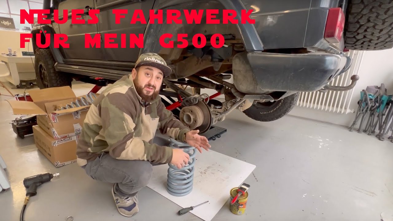 Neues Fahrwerk für meine G-Klasse  G500 W463