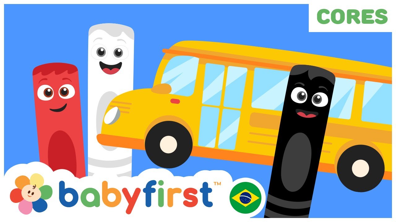 Turma das Cores | Desenhos Educativos | Aprender cores para crianças | todas as cores | BabyFirst