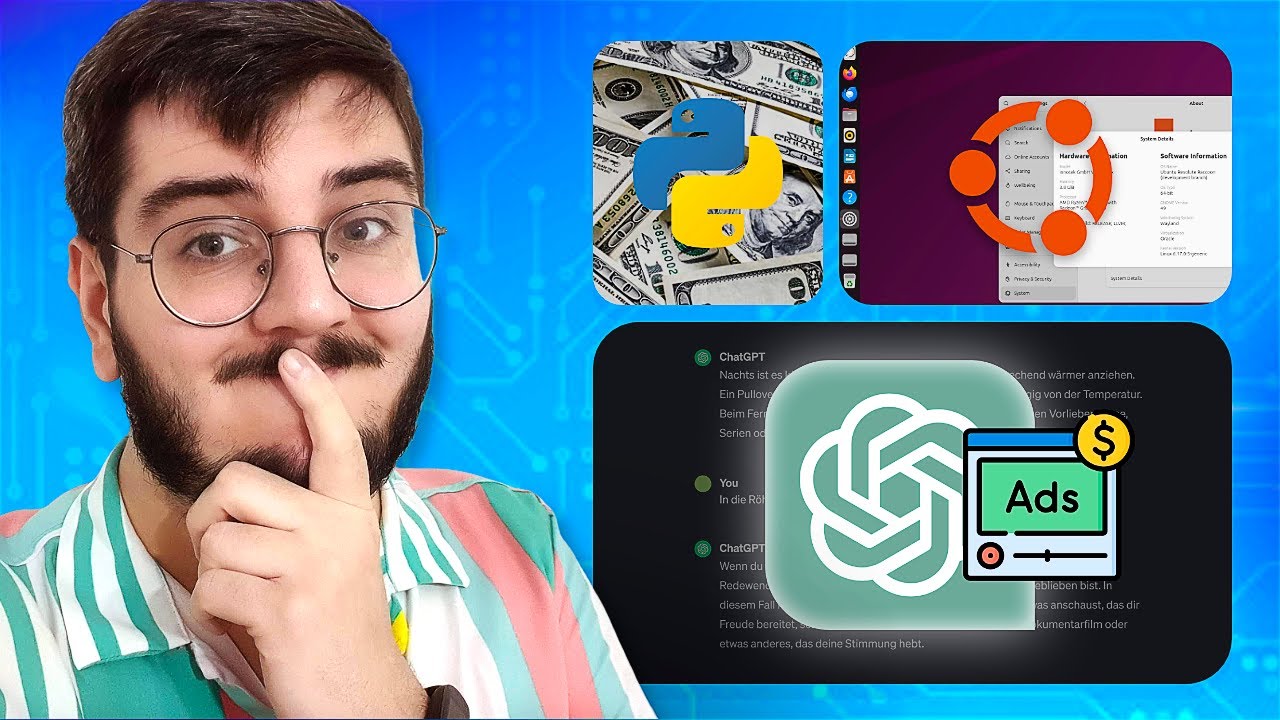 An&uacute;ncios no ChatGPT, Anthropic investe no Python, Ubuntu 26.04 LTS passa por recompila&ccedil;&atilde;o massiva