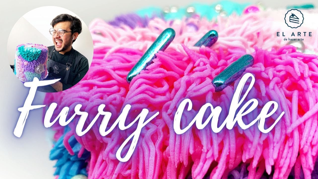 Furry Cake / Pastel de peluche - El arte de hacer arte