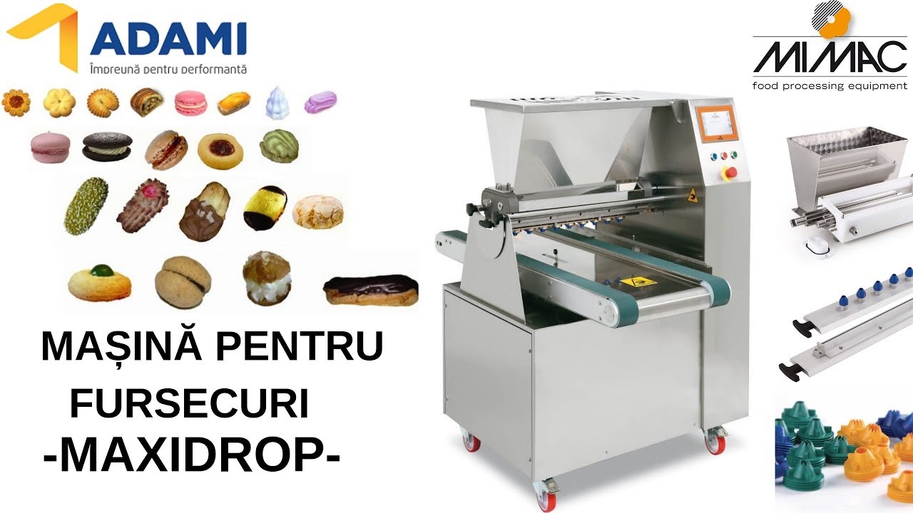 Mimac Maxidrop - Mașina fursecuri, performanta excelenta✔️🍰