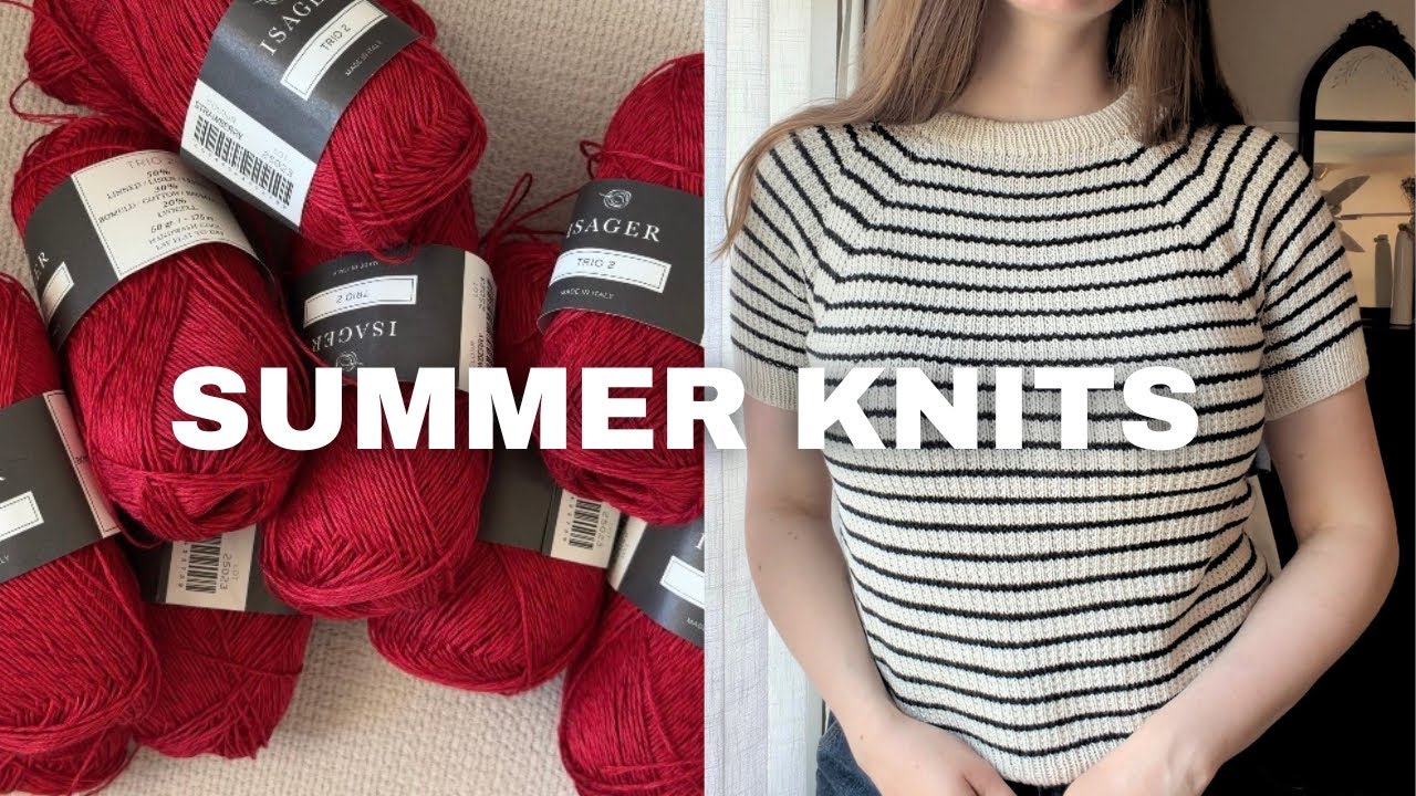 Summer Knits, New Cast On's & Current WIPS | Knitting Podcast Ep. 4