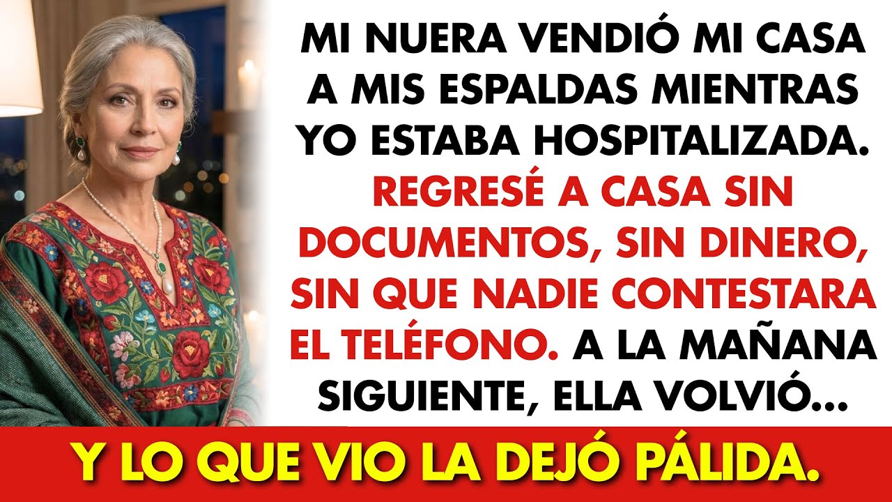 Mi Nuera Vendió mi Casa… y a la Mañana Siguiente Volvió Aterrorizada.
