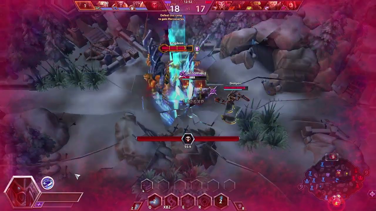 Session 1:  Heroes of the Storm (Zeratul Gameplay)