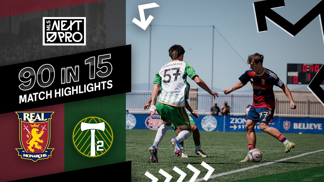 90 in 15: Real Monarchs vs. Timbers2 | June 13, 2026