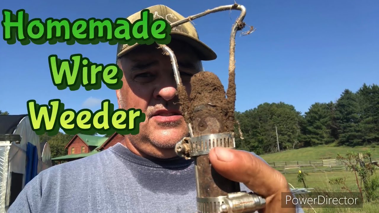 Wire weeder construction and use