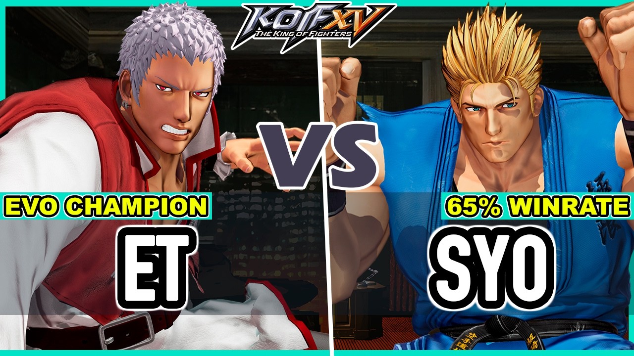 KOF XV ▰ ET (Random/O.Yashiro/Leona) vs Syo Kurosaki (Ryo/Yashiro/Antonov)