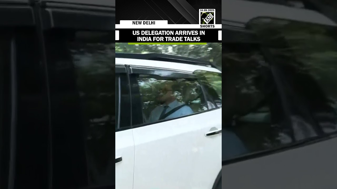 US delegation arrives at Delhi&rsquo;s Vanijya Bhawan for India-US trade talks amid intense tariff war