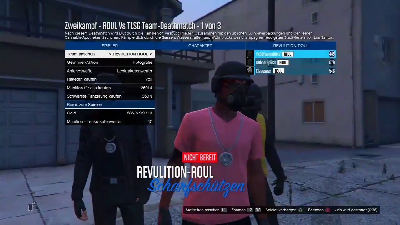 |{ROUL} Vs {TLSG}|