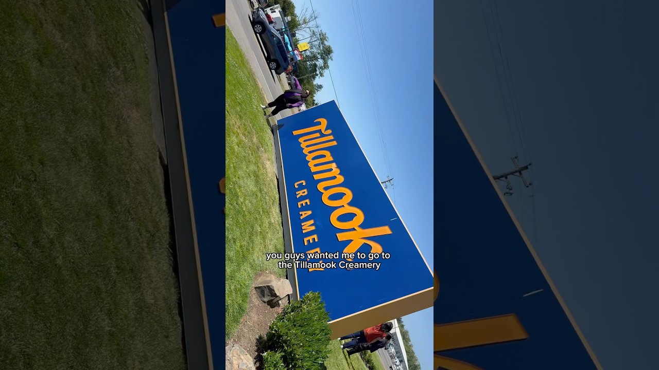TILLAMOOK CREAMERY🤩🍦🐄✨ #tillamook #icecream #vlog #vacation #familyvacation#oregon #cheese #dairy