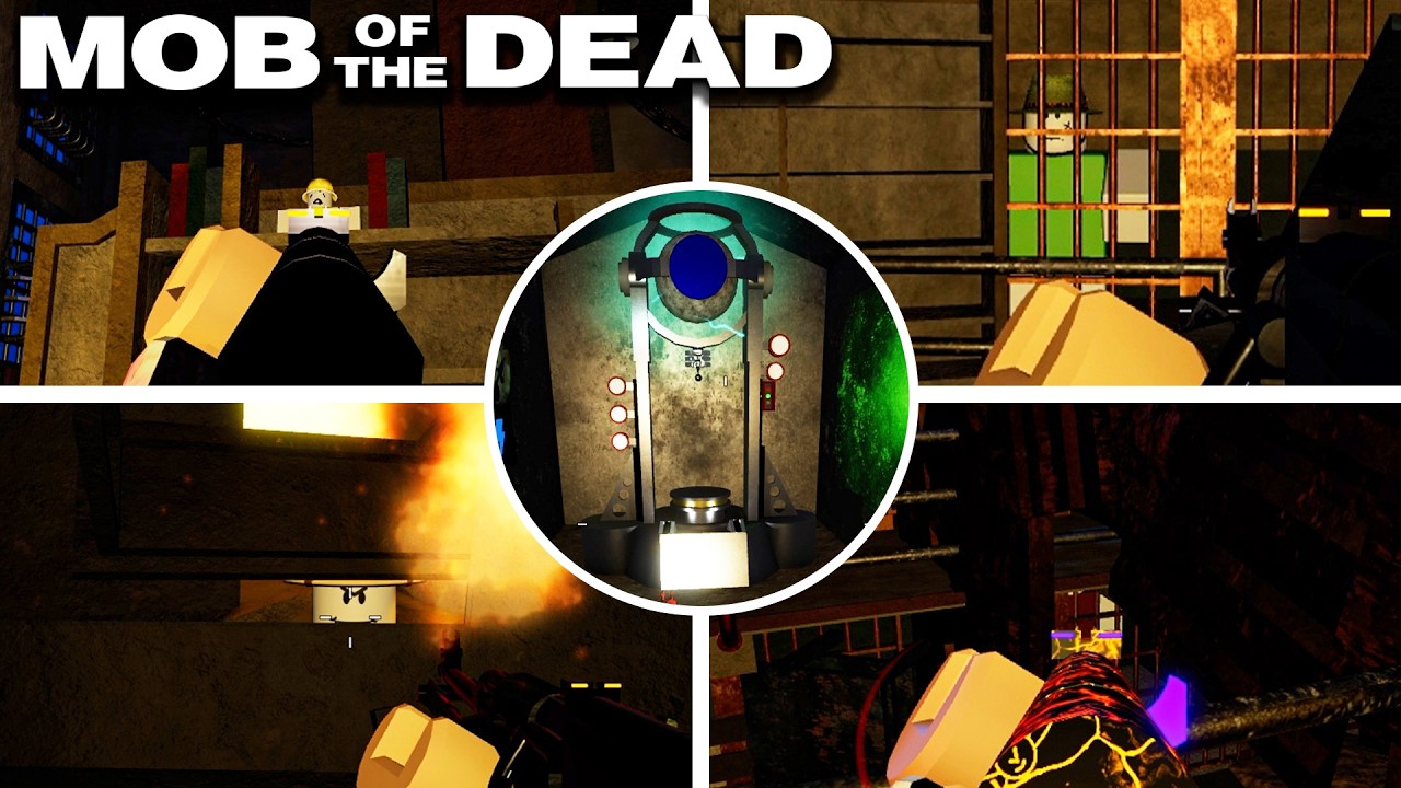 Reminiscence Zombies - Wunderfizz Easter Egg in Mob of the dead | Roblox Zombie Game