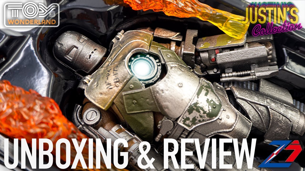 Iron Man MK1 ZD Toys 1/10 Scale Figure Unboxing & Review
