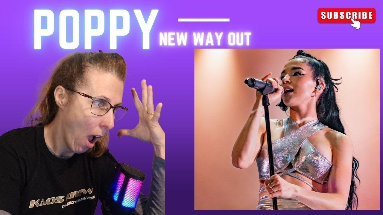 FIRST TIME | POPPY | New Way Out Reaction  (#poppyreaction #poppynewwayoutreaction)
