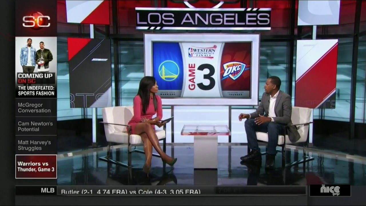 Cari Champion Thigh Explosion! | ESPN