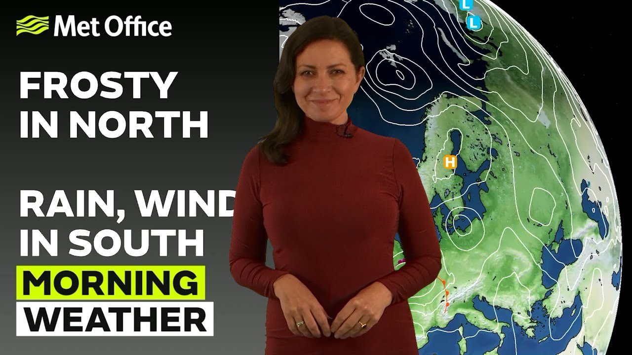 16/11/23 – Rain in the South – Morning Weather Forecast UK – Met Office Weather