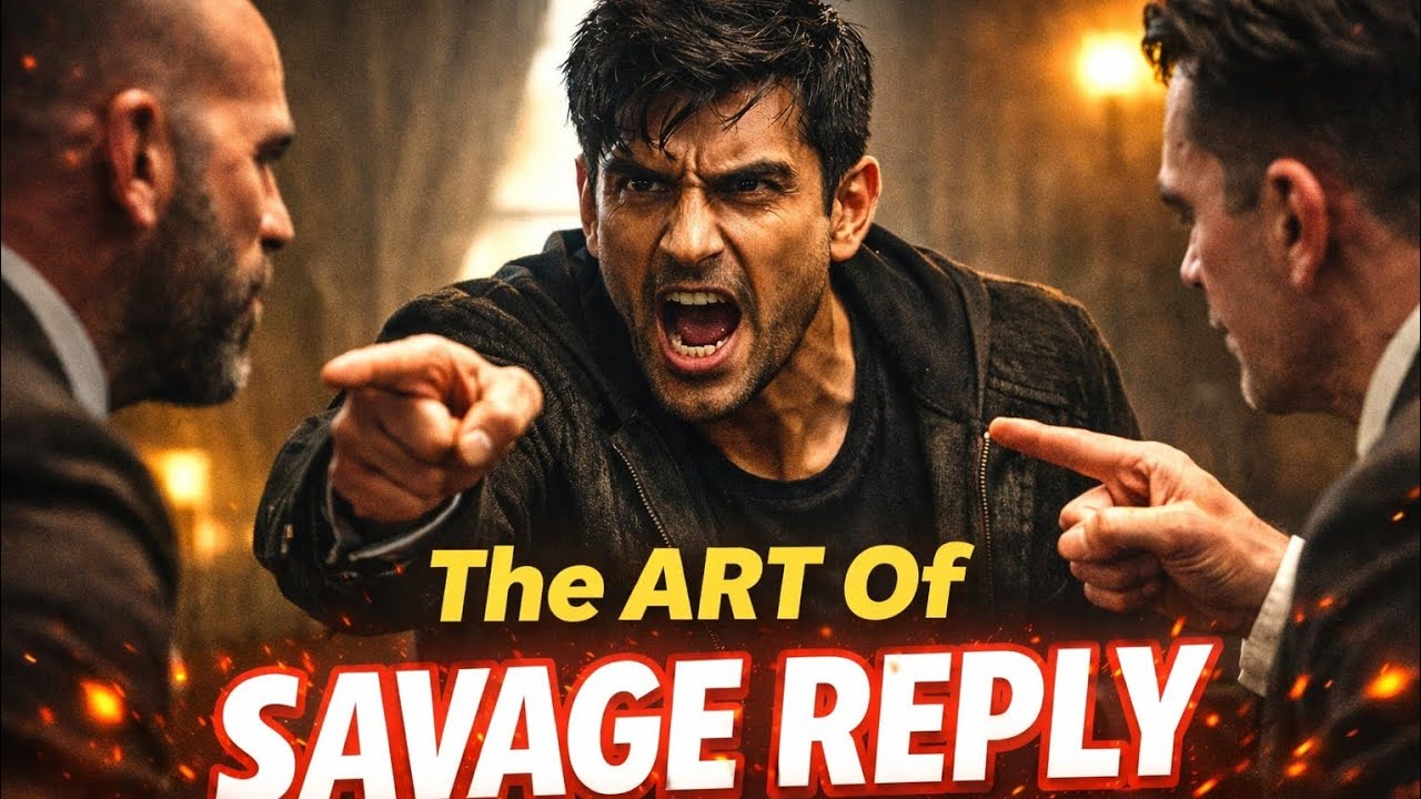 The Art of Savage Reply | जब चुप रहना गलत हो जाए 🔥