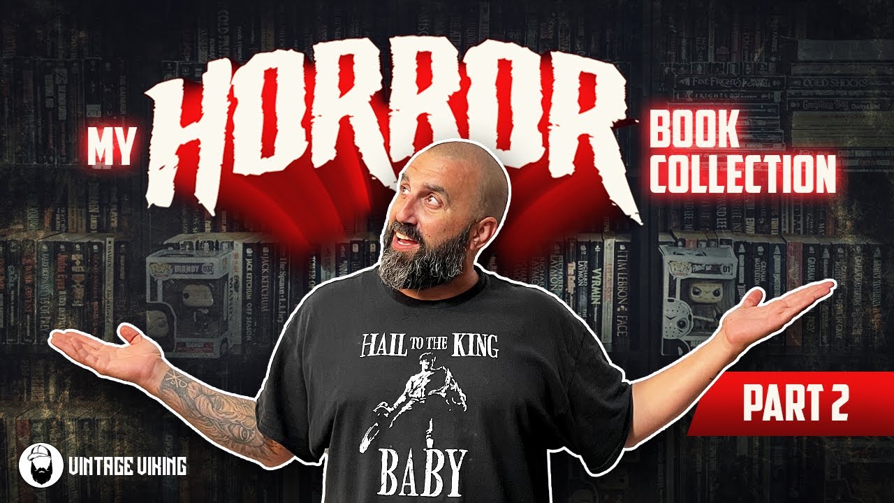 Horror book library tour…the rest of my hardcovers and trade paperbacks