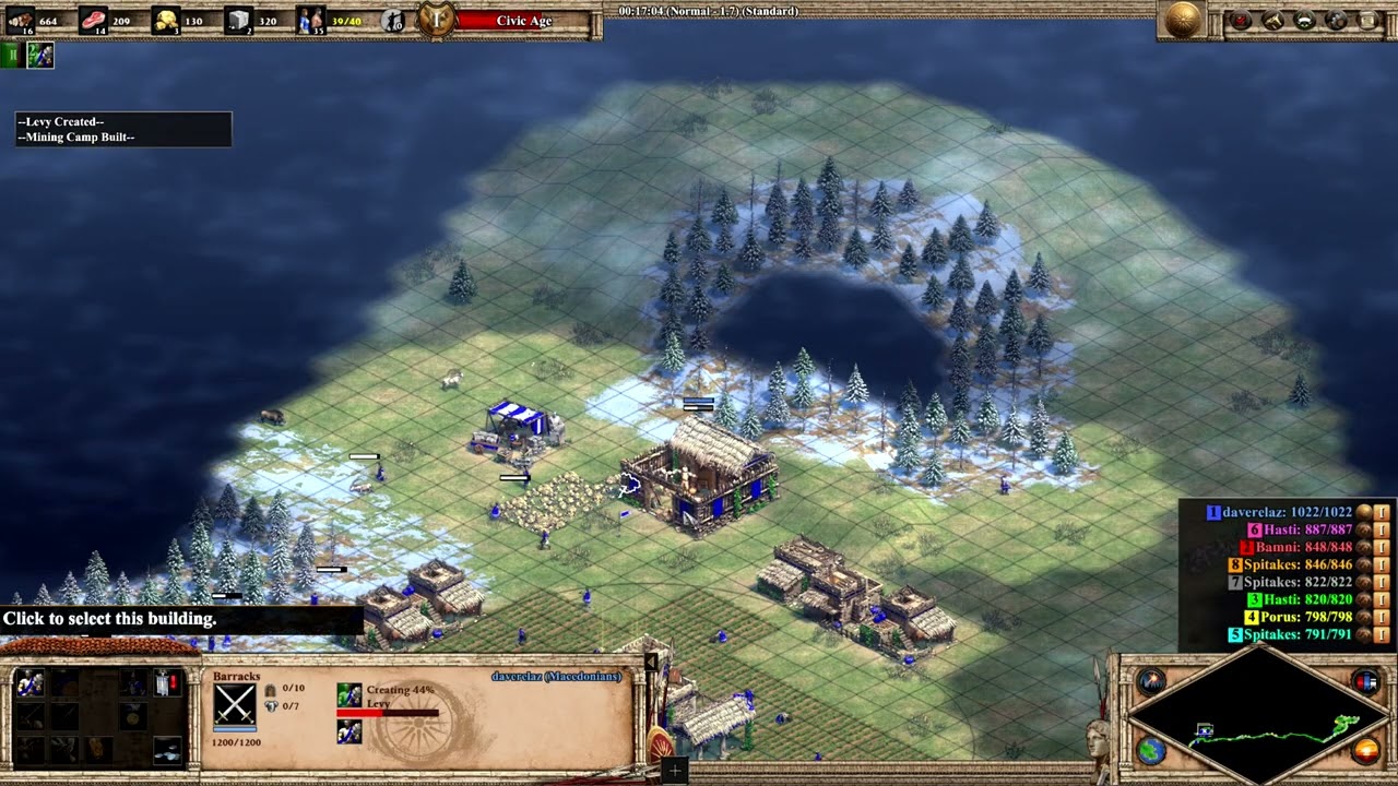 Age of Empires - Macedonians vs Puru