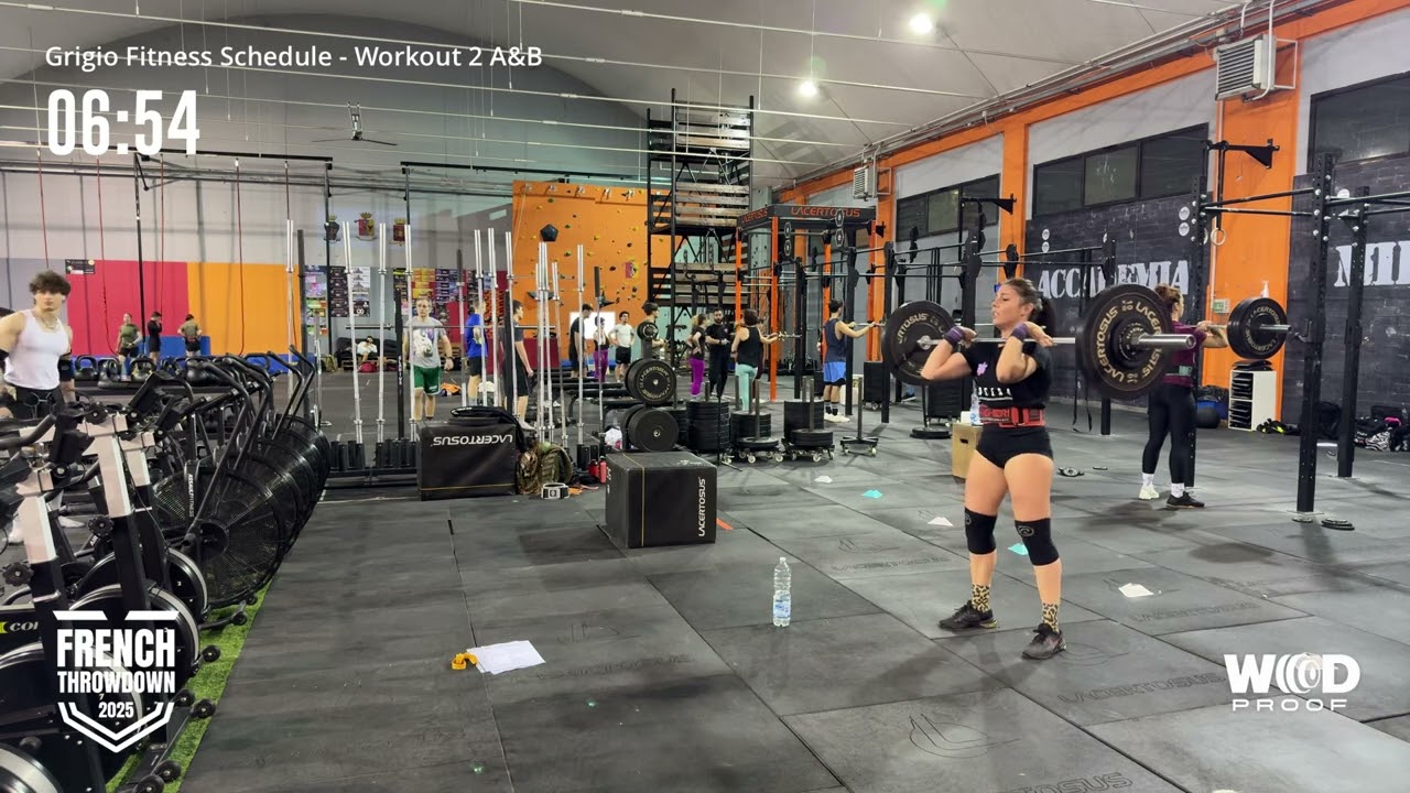 French Throwdown 25 - Carola Margheri Master 35+ Wod 25.2 a+b
