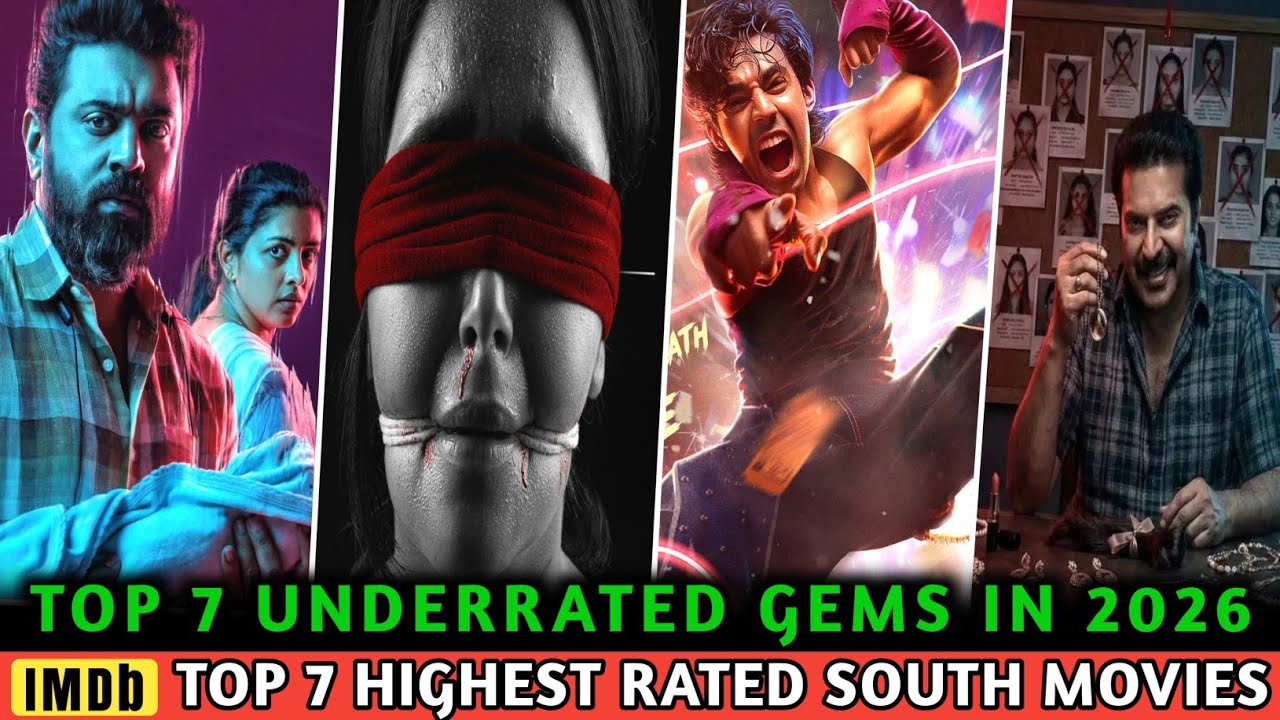 Top 7 Best Mind-Blowing South Hindi Dubbed Movies You Missed in 2026! 😱