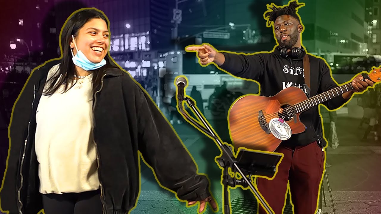 Singer Battles Stage Fright in Public
