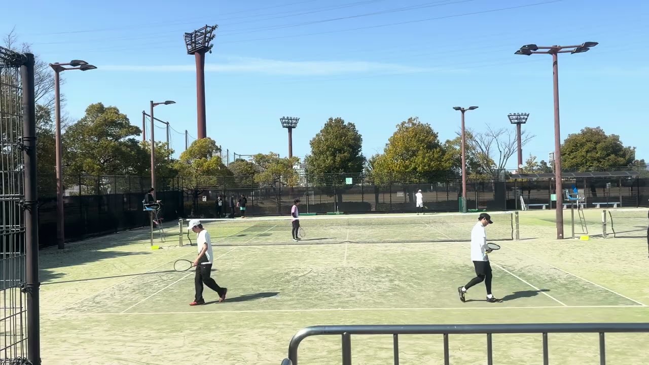 【ソフトテニス】第10回2iST杯 準々決勝① あすなろクラブVS兼続クラブ