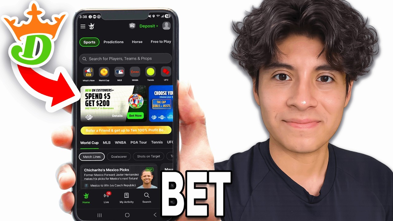 Как делать ставки в DraftKings! &mdash; Туториал