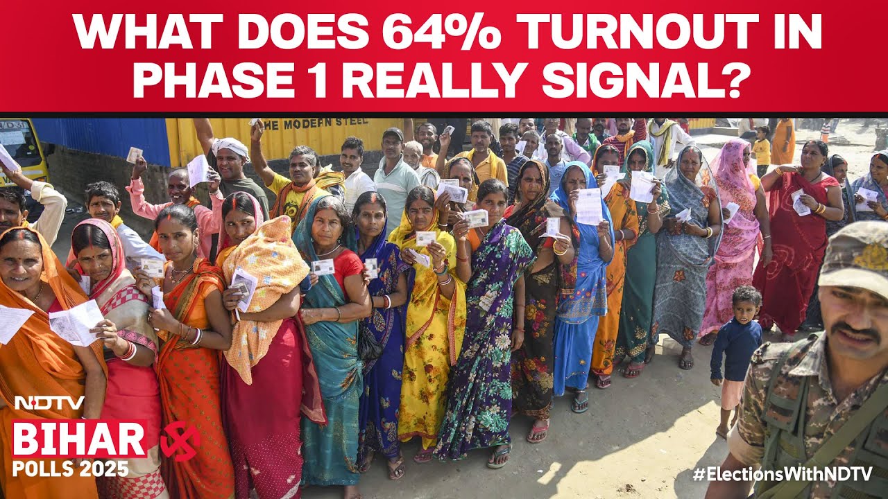 Bihar Election News: What Does 64% Turnout in Phase 1 Really Signal?