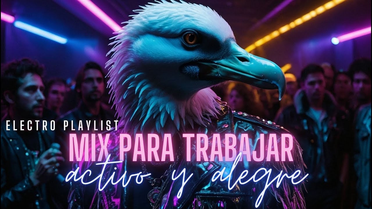 Musica Electro para Trabajar Activo y Alegre - Mix Alegre para Levantar el Animo